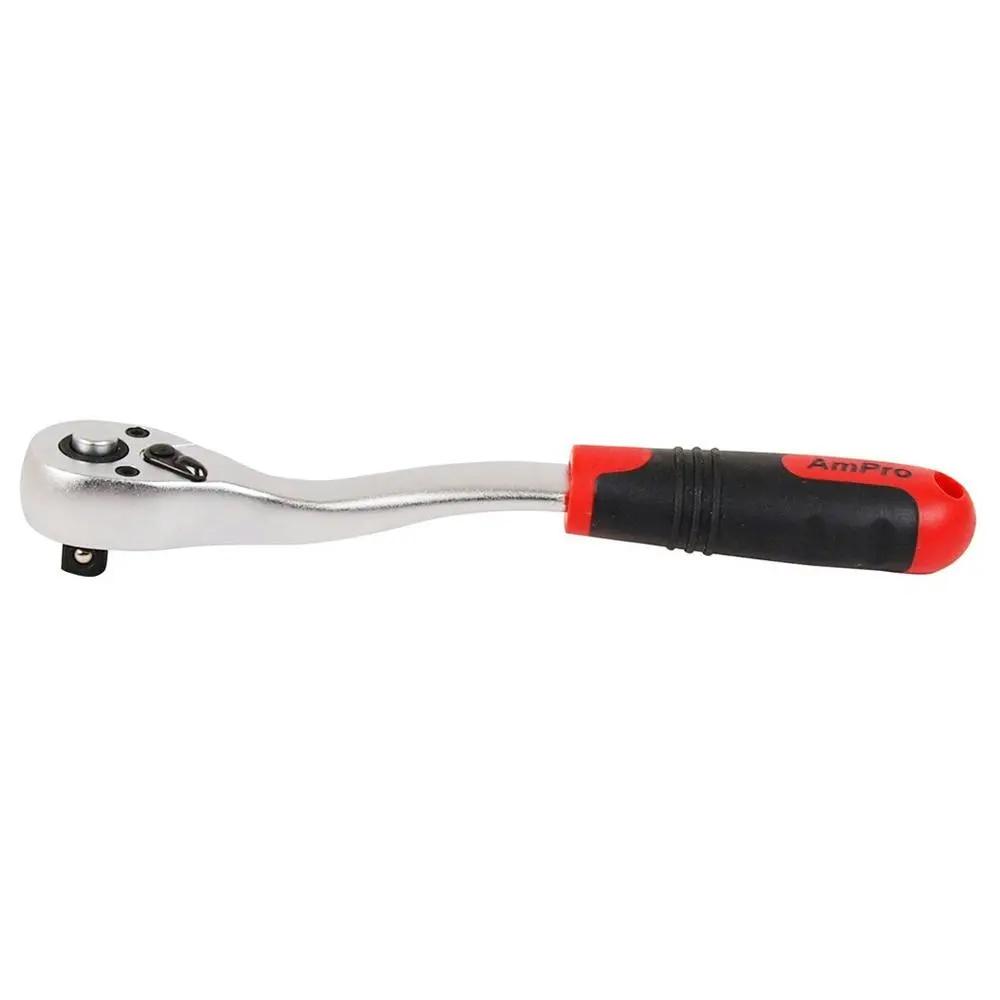 Ampro 1/2in Drive Heavy Duty Offset Head Ratchet/Socket Spanner Tool T29862 - Hardware