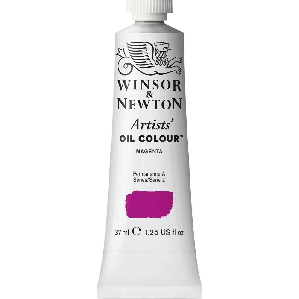 Winsor & Newton Artists Oil Colour 37ml Art/Craft Paint Tube Magenta Series 2 - Hobbies