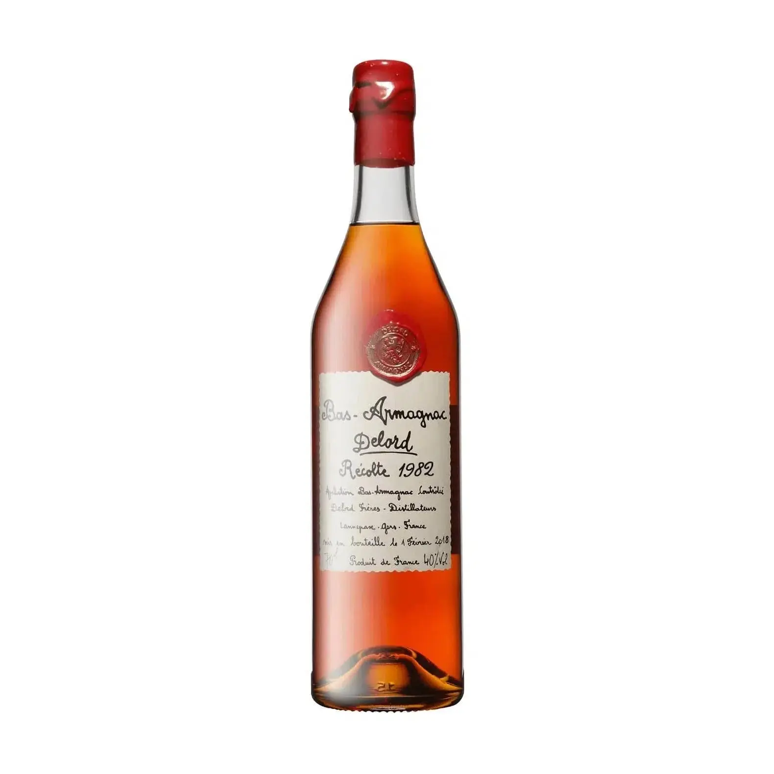 Delord 1982 Armagnac 40% 700ml - Alcohol