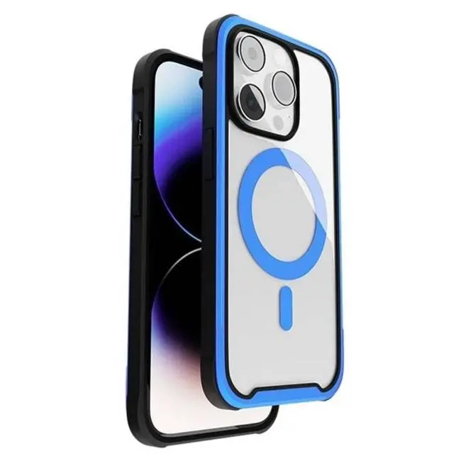 Urban Edge Magsafe Case (Suits iPhone 14) - Blue