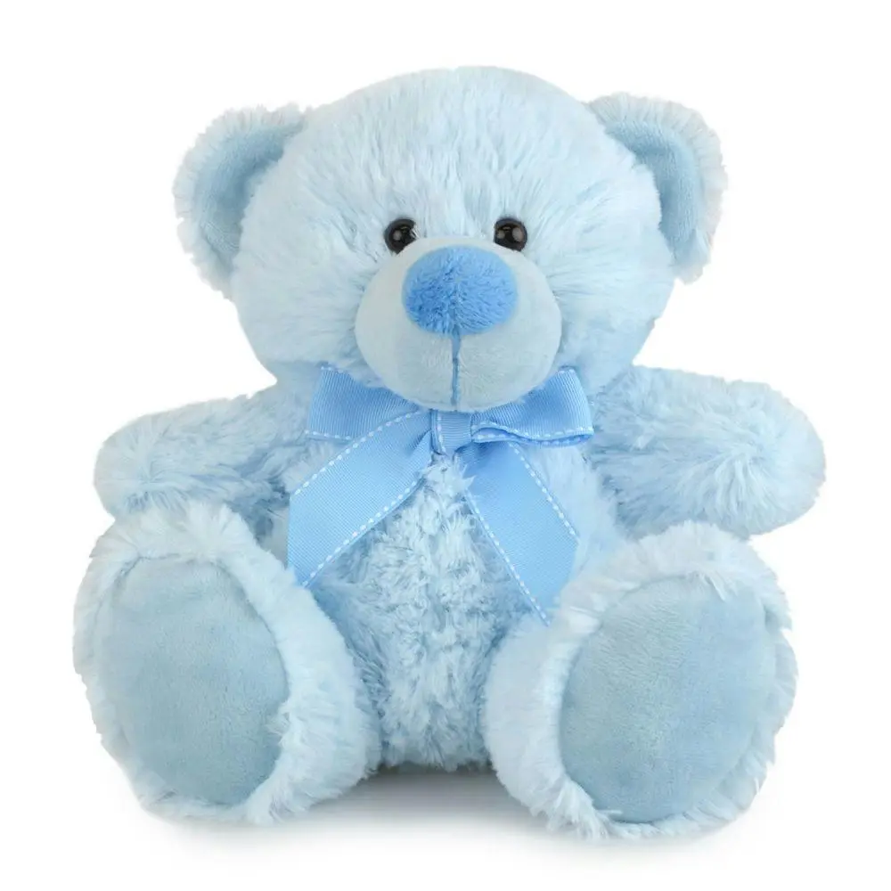 Korimco My Buddy Bear Kids/Children 23cm Soft Plush/Stuffed Toys 3y+ Blue - Toys & Games