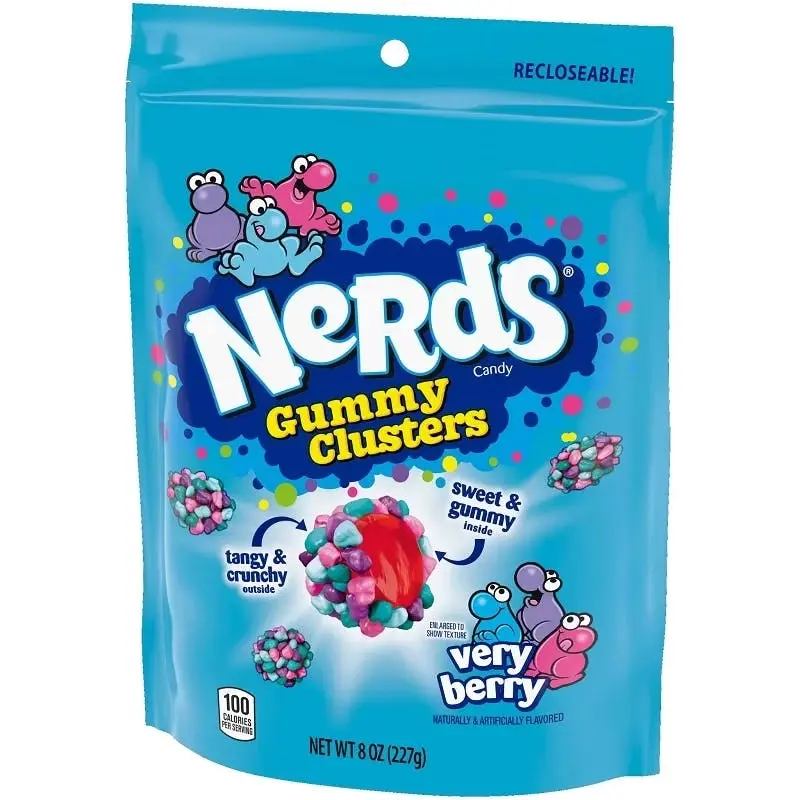 Nerds Gummy Clusters Very Berry 226g - Groceries