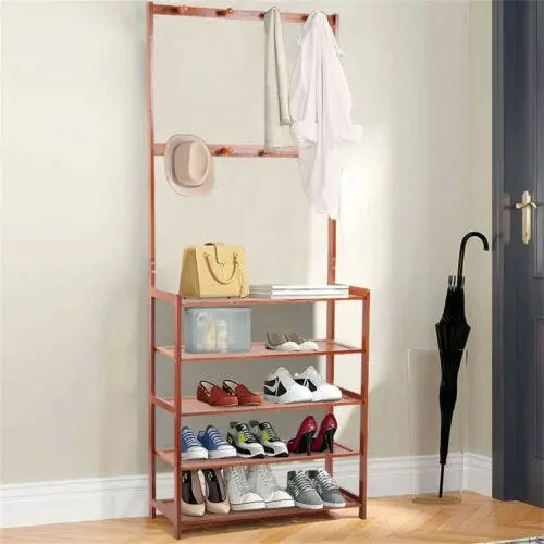 Versatile Hallway Organizer with Shoe Storage - Home & Garden