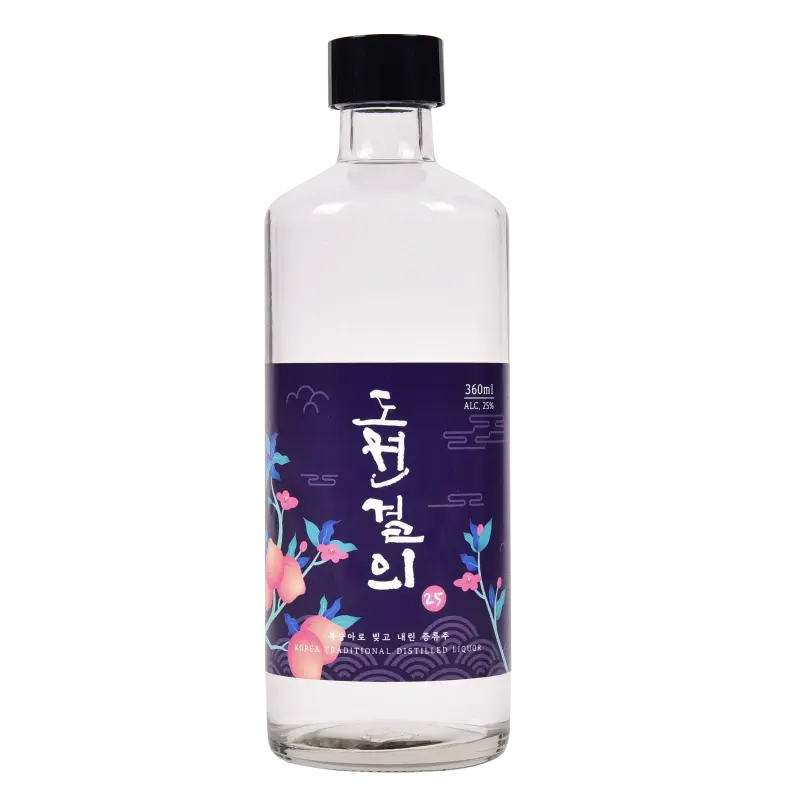 Dowongyeorui Distilled Peach Soju 25 360ml - Alcohol