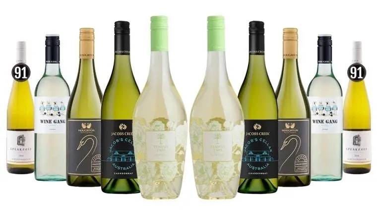 Backyard Wine Tasting White Wines Mixed - 10 Bottles