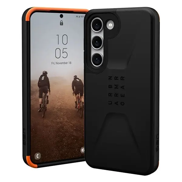 UAG Civilian Case (Suits Samsung Galaxy S23) - Black