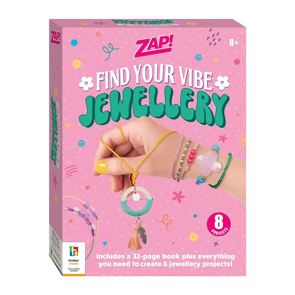Zap! Extra Zap! Find Your Vibe Jewellery Craft Activity Kit Art Project 8y+ - Hobbies