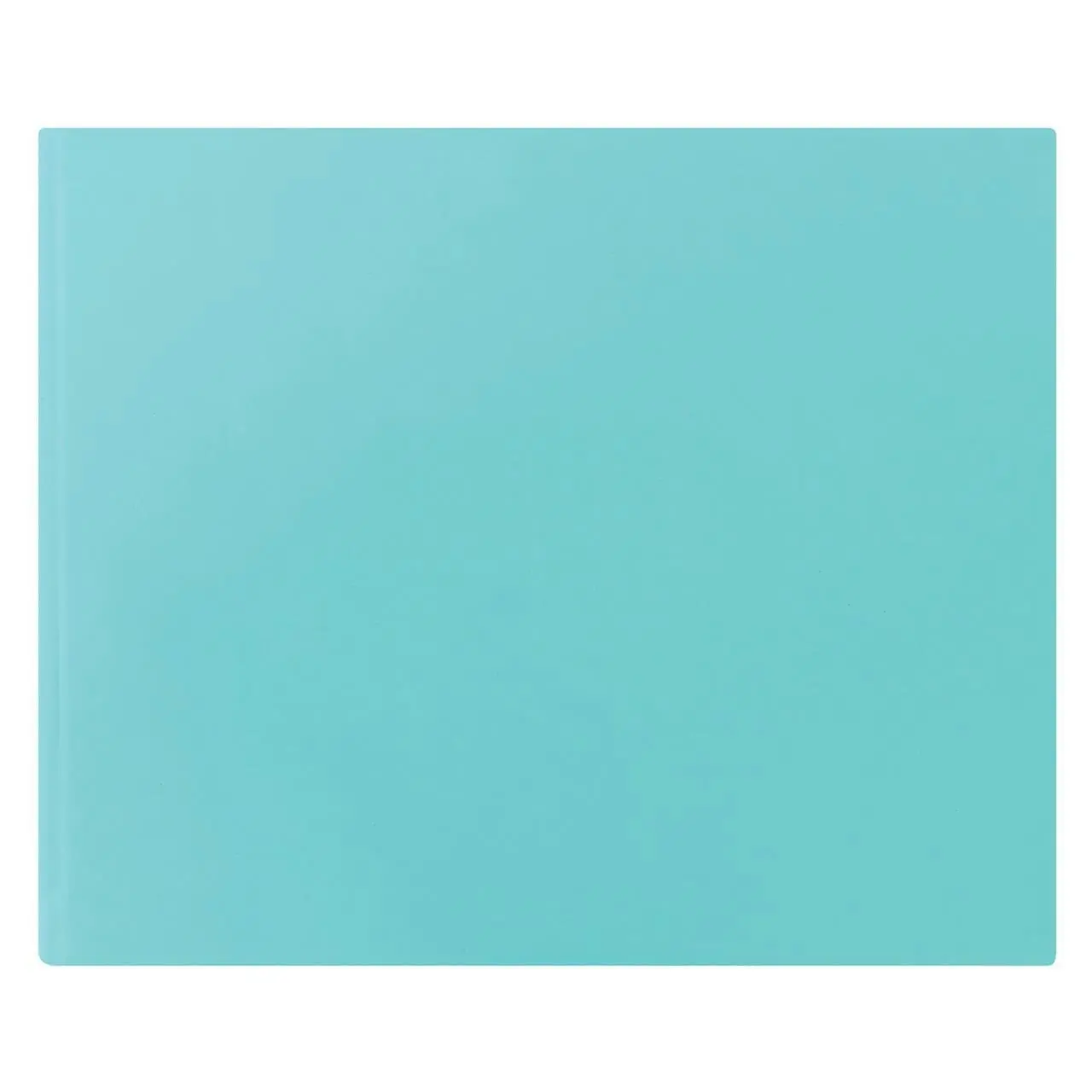 Letts Dazzle Quarto Blank Guest Book Landscape Turquoise Home Office Stationery