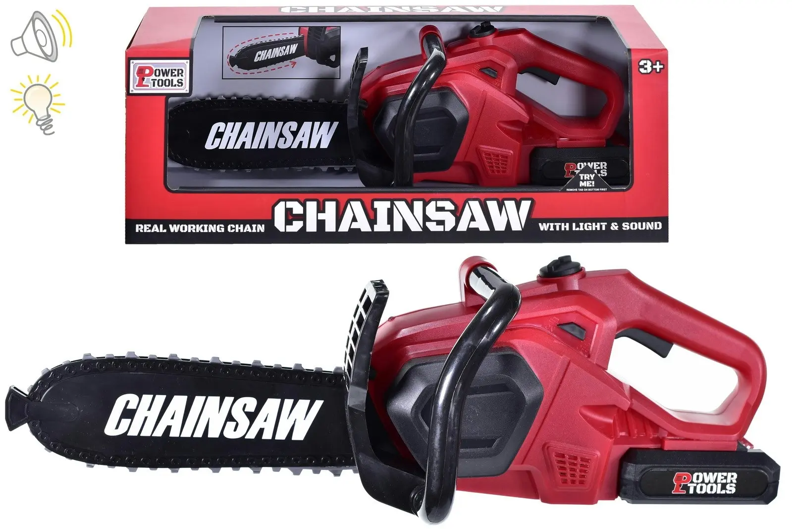 Chain Saw B/O - Toys & Games