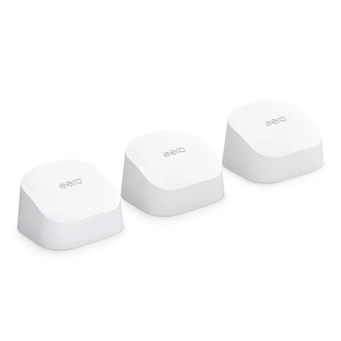eero 6 TrueMesh Wi-Fi 6 Dual-Band System 3 Pack - White