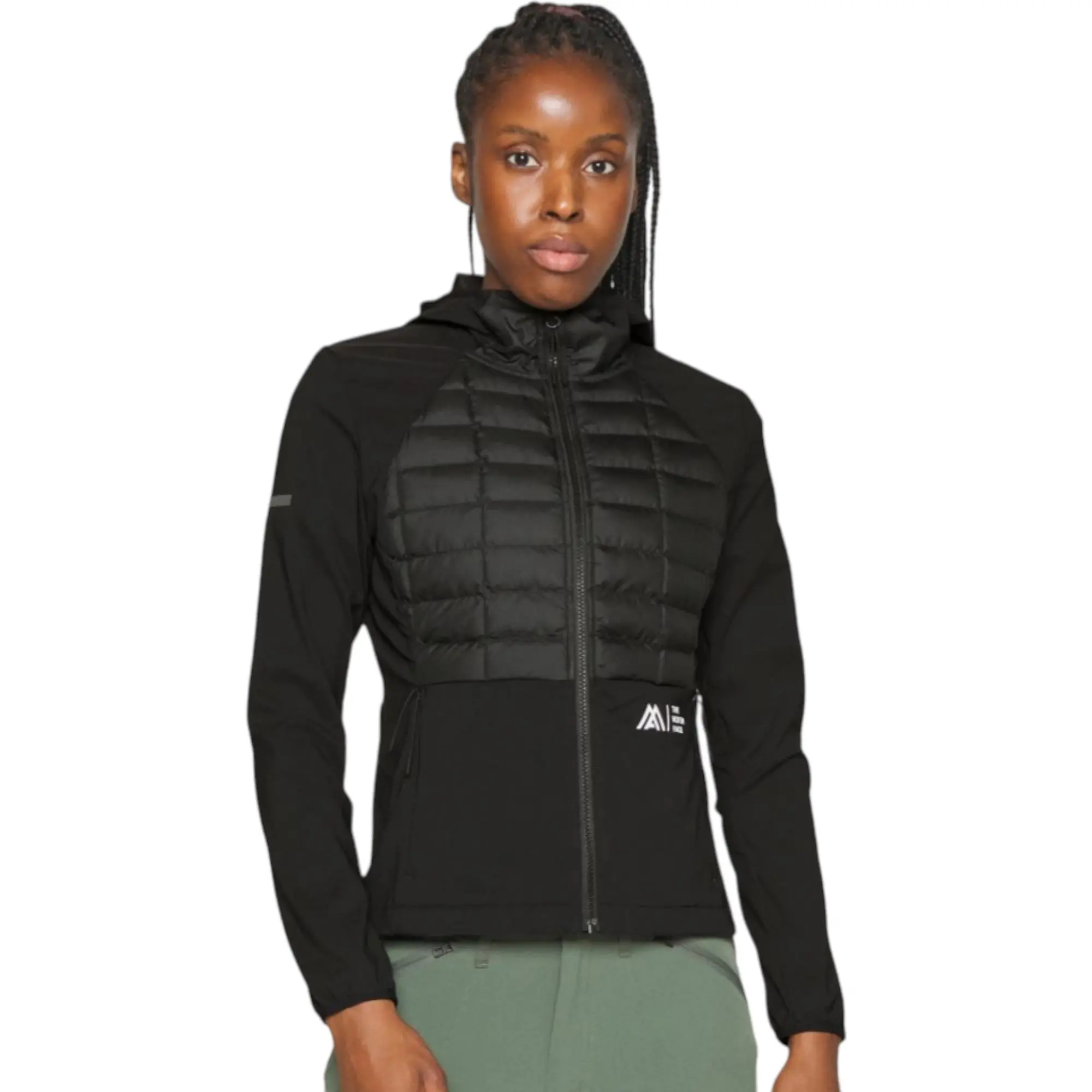Womens The North Face Black Lab Hybrid Thermoball Hooded Jacket - Fashion
