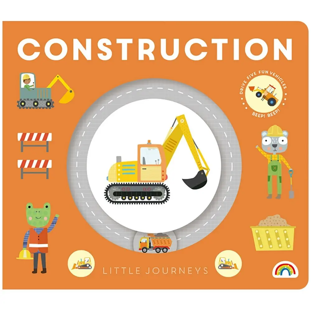 Really Decent Books Little Journeys Childrens Reading Book- Construction 3Y+