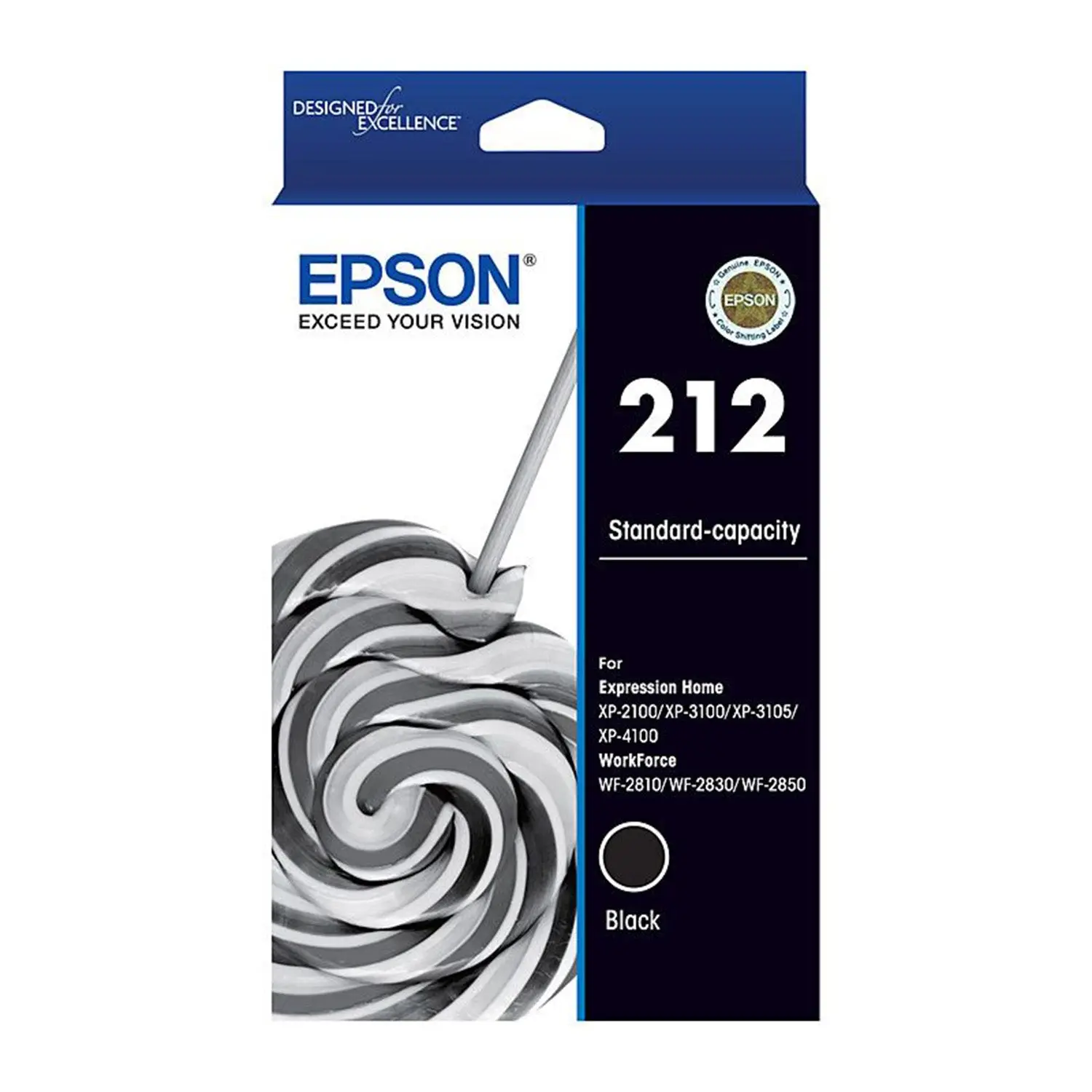 Epson 212 Black Ink Cartridge Toner C13T02R192 - Electronics