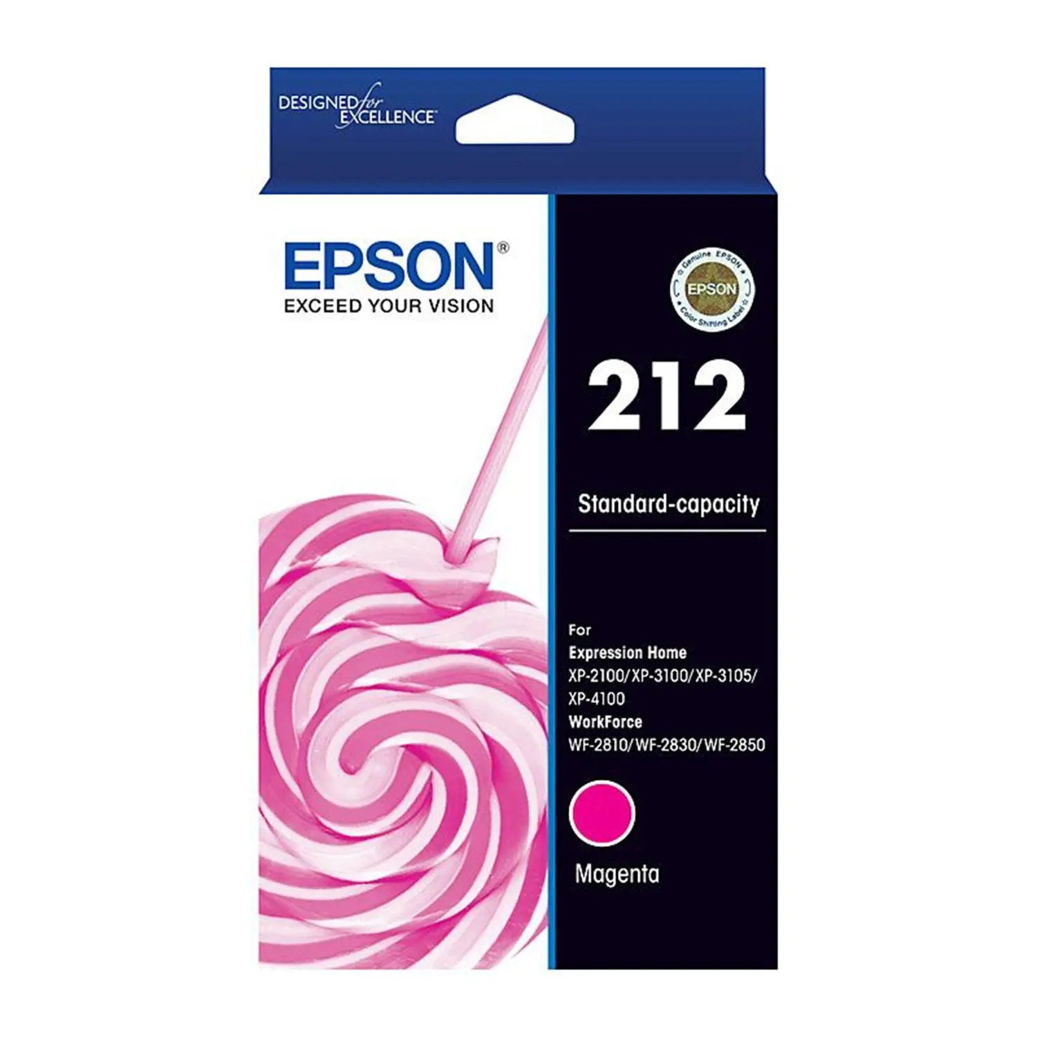 Epson 212 Magenta Ink Cartridge Toner C13T02R392 - Electronics