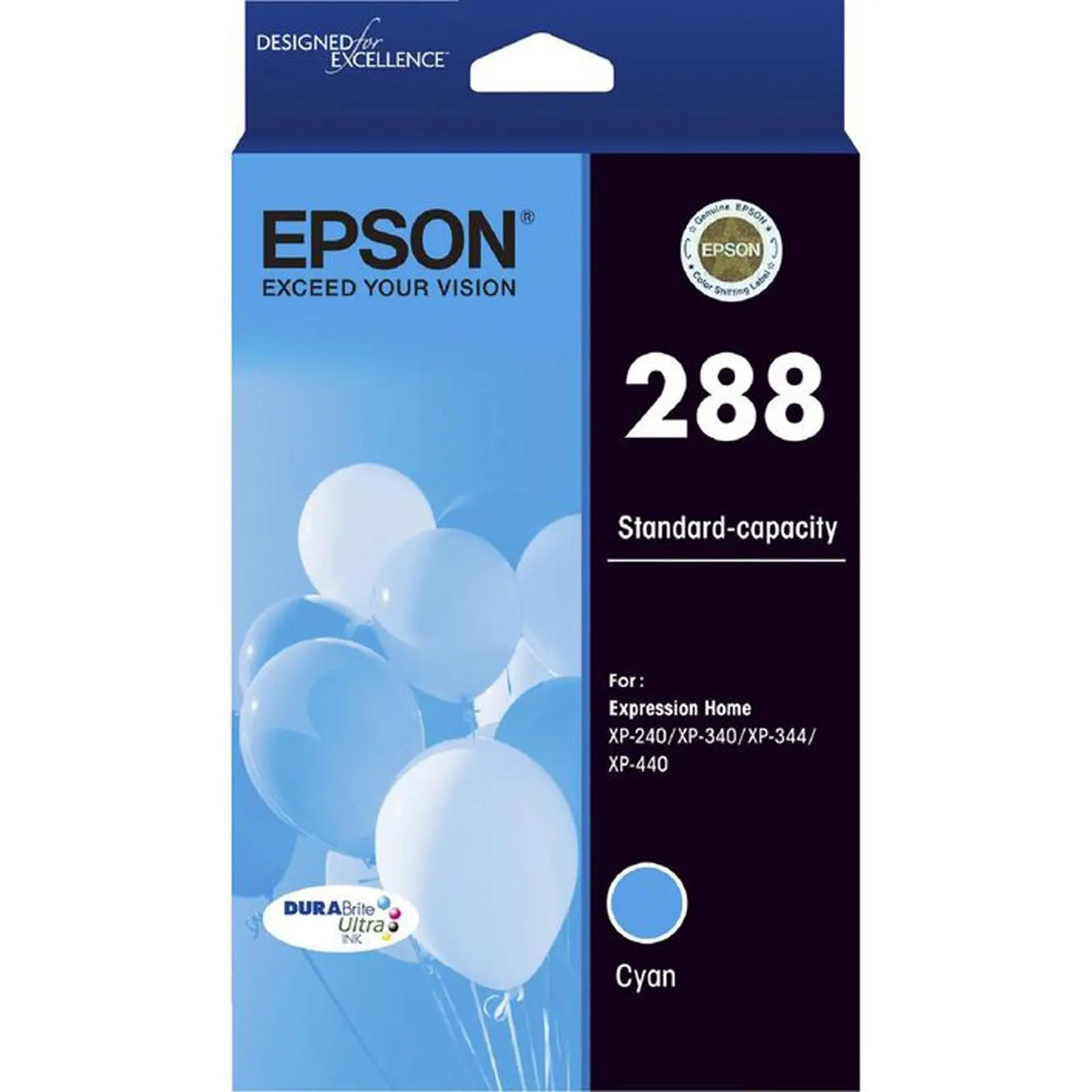 Epson 288 Cyan ink Cartridge XP-240 XP-340 XP-344 XP-440 T305292