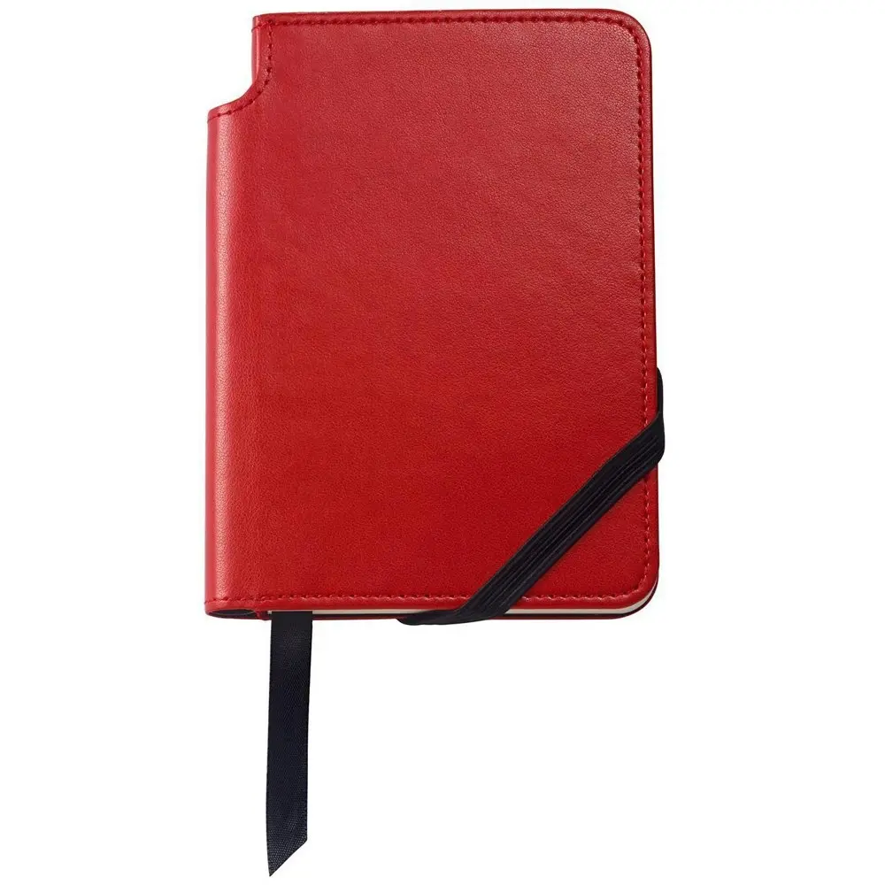 Cross A6 Lined Writing Journal Notebook Stationary w/ Leatherette Cover Red - Office