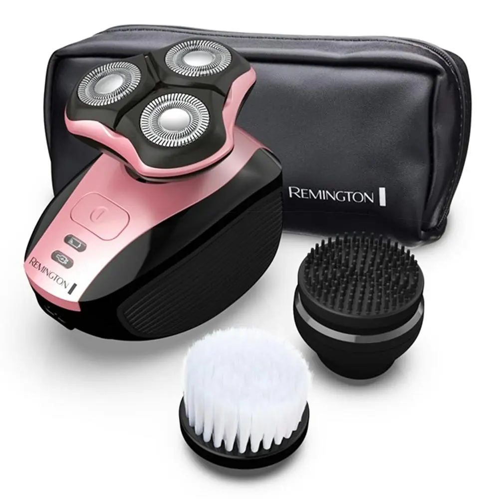 Remington Pure Confidence Rotary Lady/Women Shaver Full Body Hair Trimmer Pink - Beauty