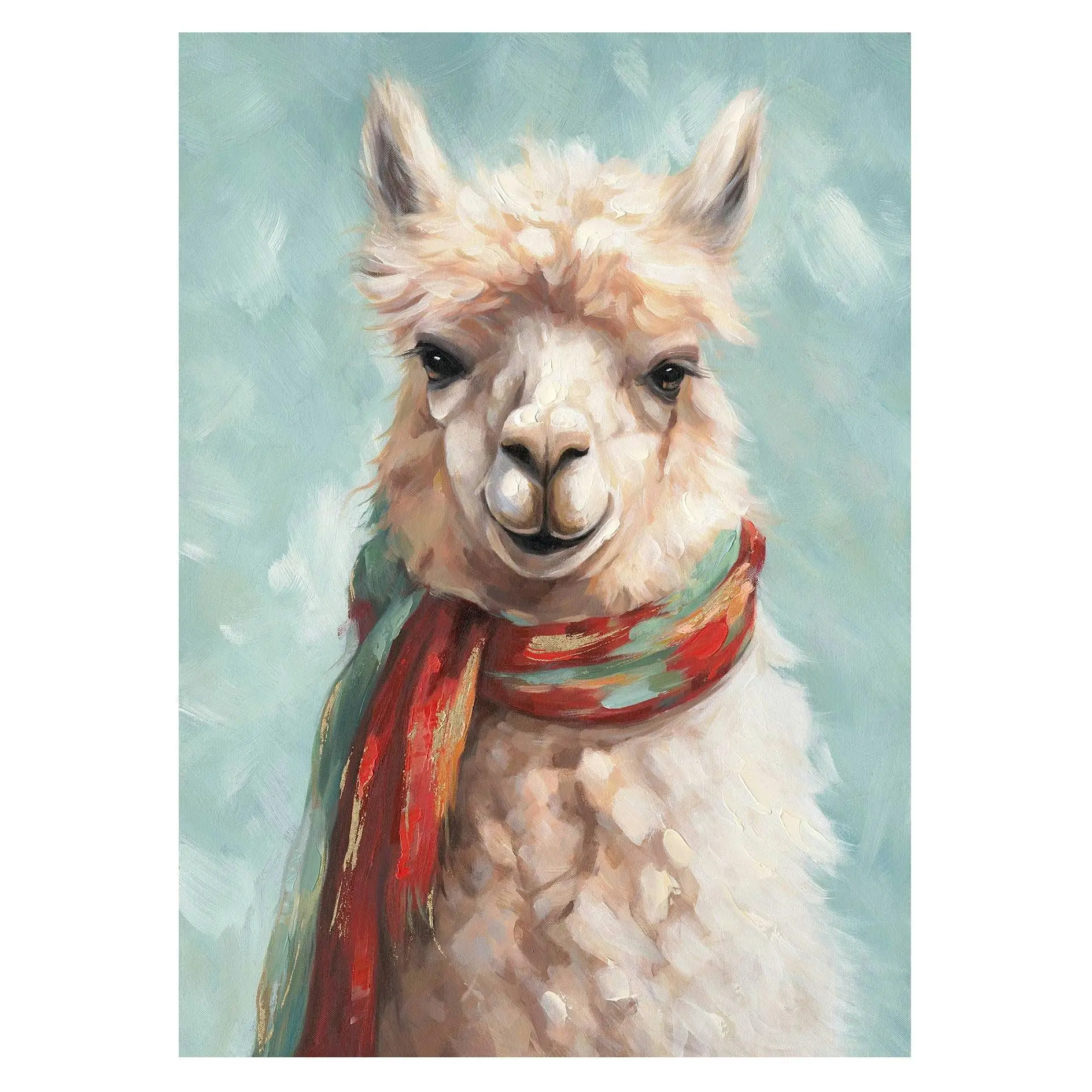 Alpaca Canvas Print - Home & Garden