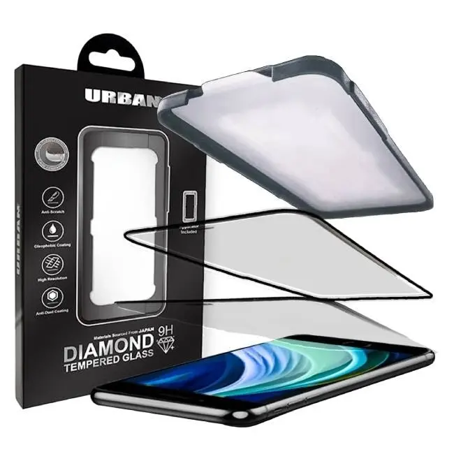Urban Diamond Glass (Suits iPhone 6/7/8/SE) - Black