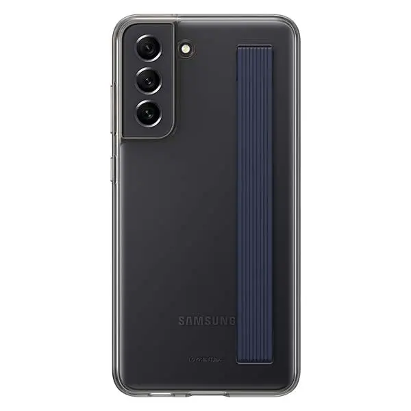 Samsung Silicone Slim Strap Cover Case (Suits Galaxy S21 FE) – Clear - Electronics