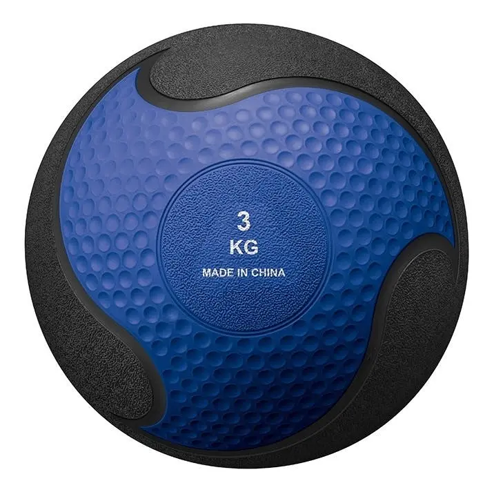 Body Sculpture 3kg Rubber Medicine Ball Gym/CrossFit Fitness Training Equipment - Sports & Outdoor