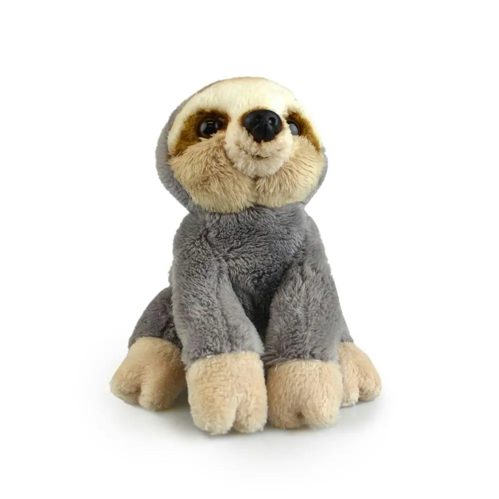 Lil Friends 15cm Sloth Kids/Children/Toddler Soft Plush Animal Toy Grey 3y+ - Toys & Games