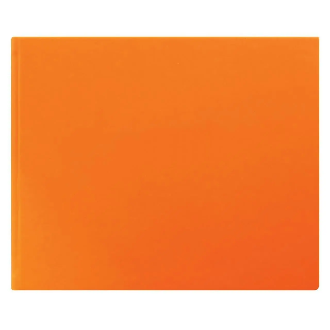 Letts Dazzle Quarto Blank Guest Book Landscape Orange Home Office Stationery
