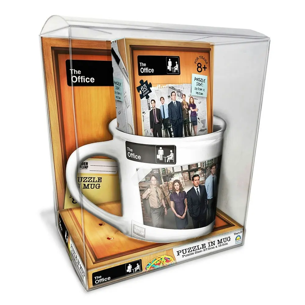 63pc The Office 27.5cm x 19.5cm Jigsaw Puzzle/9cm Mug Kids/Family Game Toy 8y+ - Toys & Games