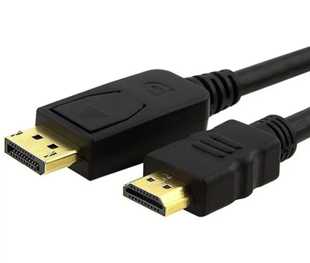 Astrotek DisplayPort DP to HDMI Adapter Converter Cable 2m Male to Male Black - Electronics