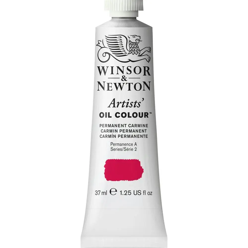 Winsor & Newton Artists Oil Colour 37ml Paint Tube Permanent Carmine Series 2 - Hobbies