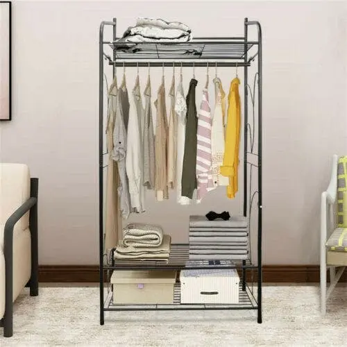 Heavy-Duty Metal Garment Rack