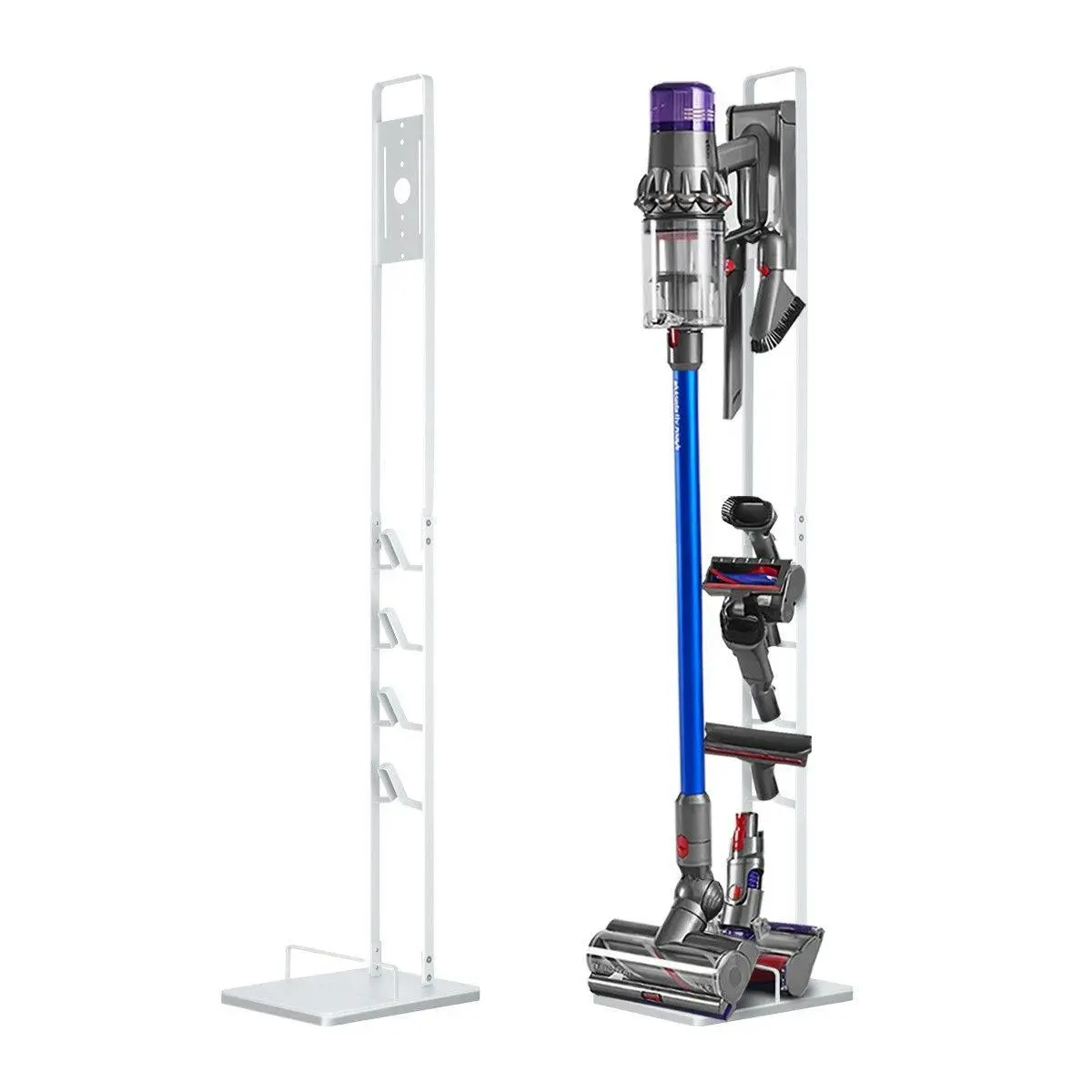 Ausway Freestanding Dyson Cordless Vacuum Cleaner Metal Stand Rack Hook V6 V7 V8 V10 V11 V12 V15 White - Up to 65% off Vacuums and Robot Vacuums