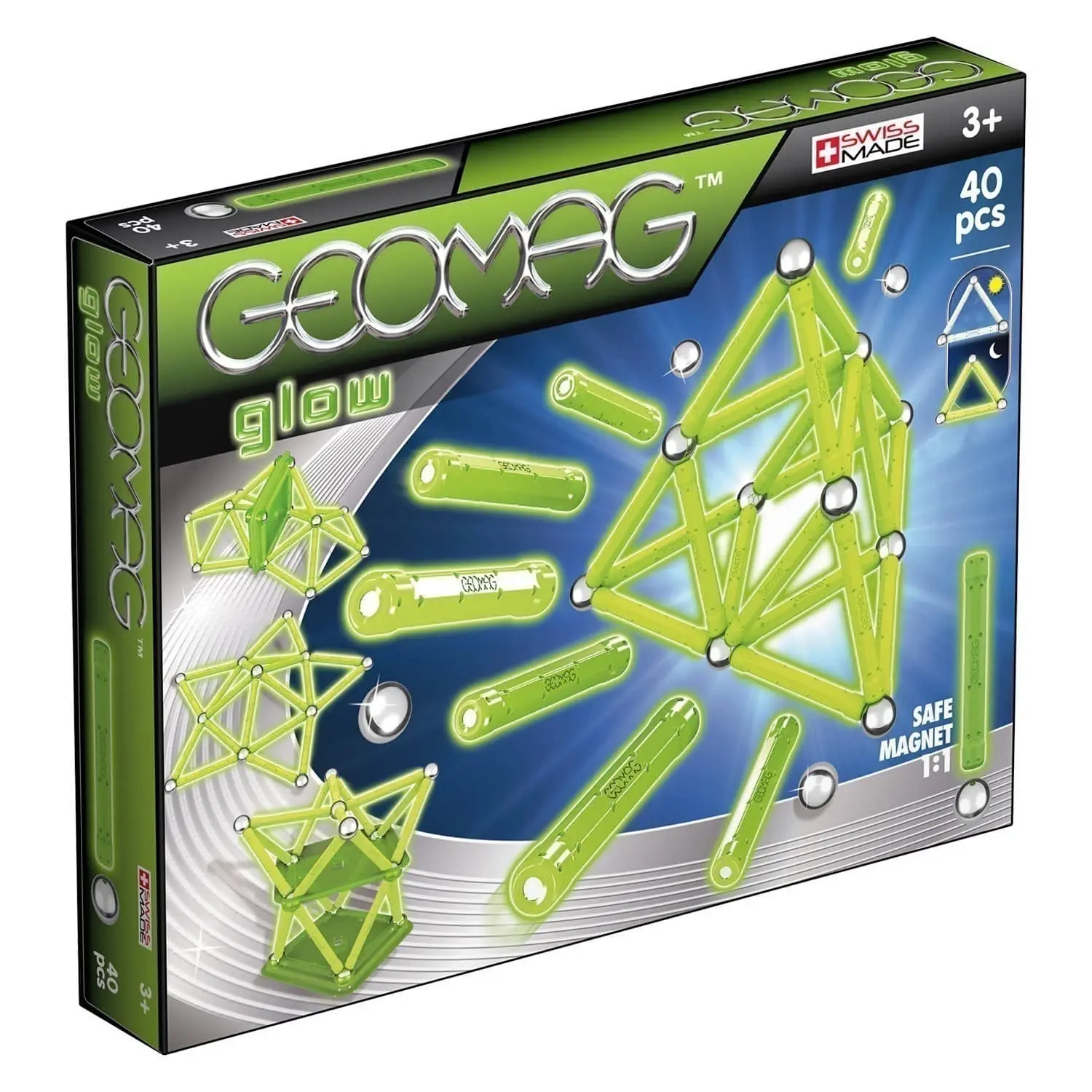 Geomag - Glow 40 Piece
