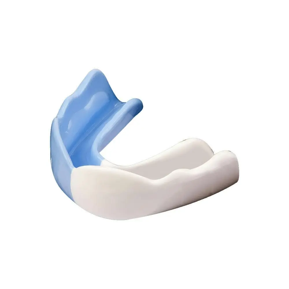 Signature Sports Type 2 Protective Mouthguard Teeth Shield Teen Sky Blue/White - Sports & Outdoor
