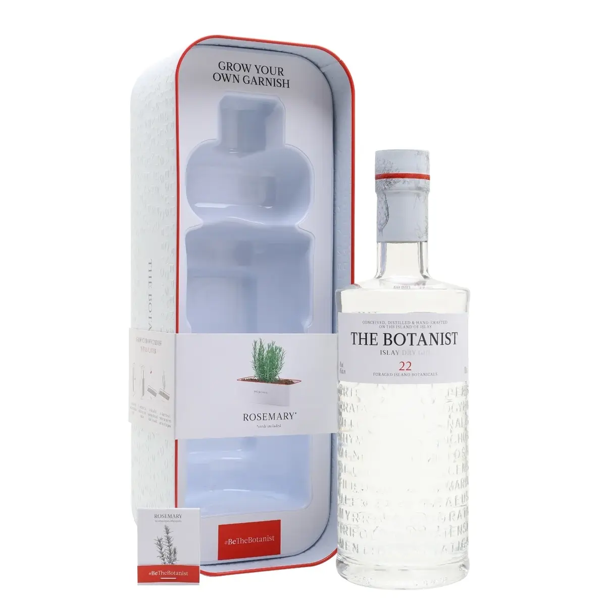 The Botanist Herb Planter Dry Gin Gift Pack 700ml - Alcohol