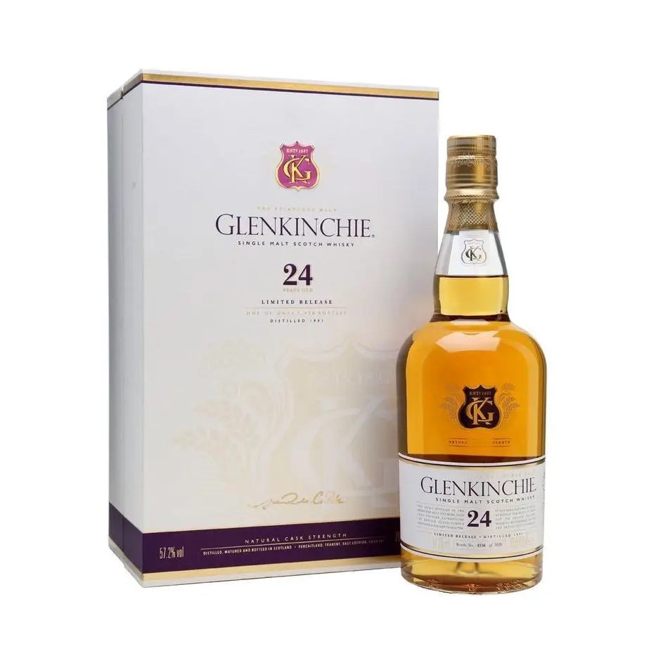 1991 Glenkinchie 24 Year Old Cask Strength Single Malt Scotch Whisky 700ml (Special Release 2016) - Alcohol