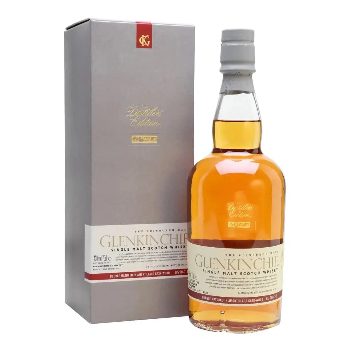 Glenkinchie Distillers Edition Single Malt Scotch Whisky 700ml - Alcohol