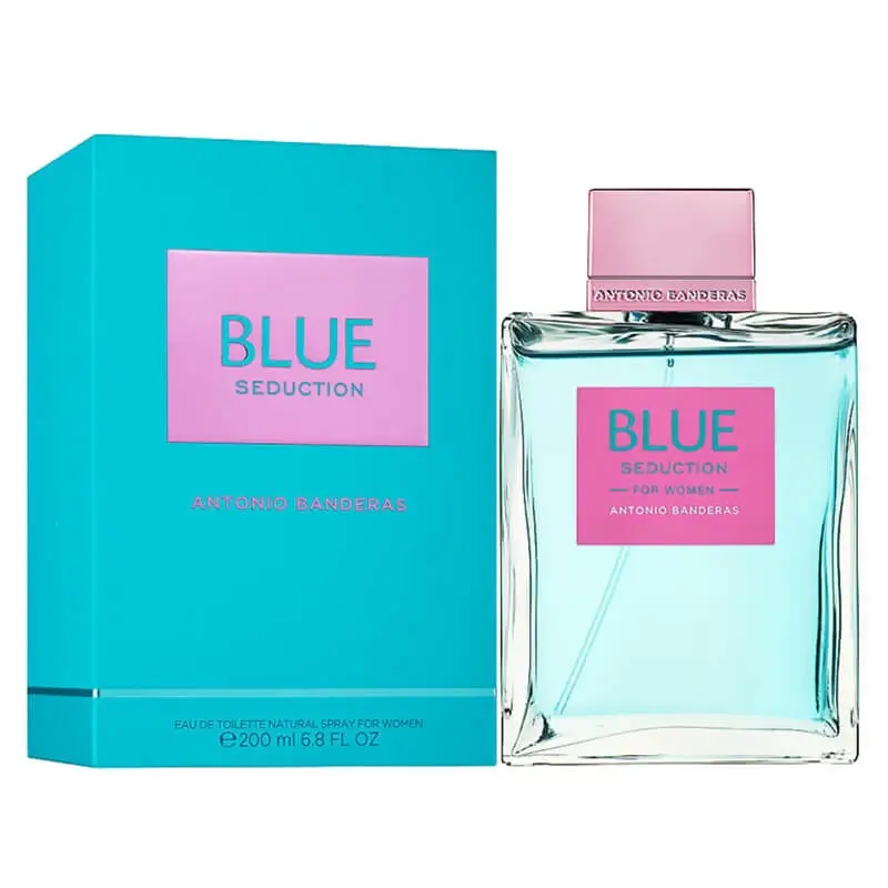 Antonio Banderas Blue Seduction For Women 200ml EDT (L) SP - Beauty