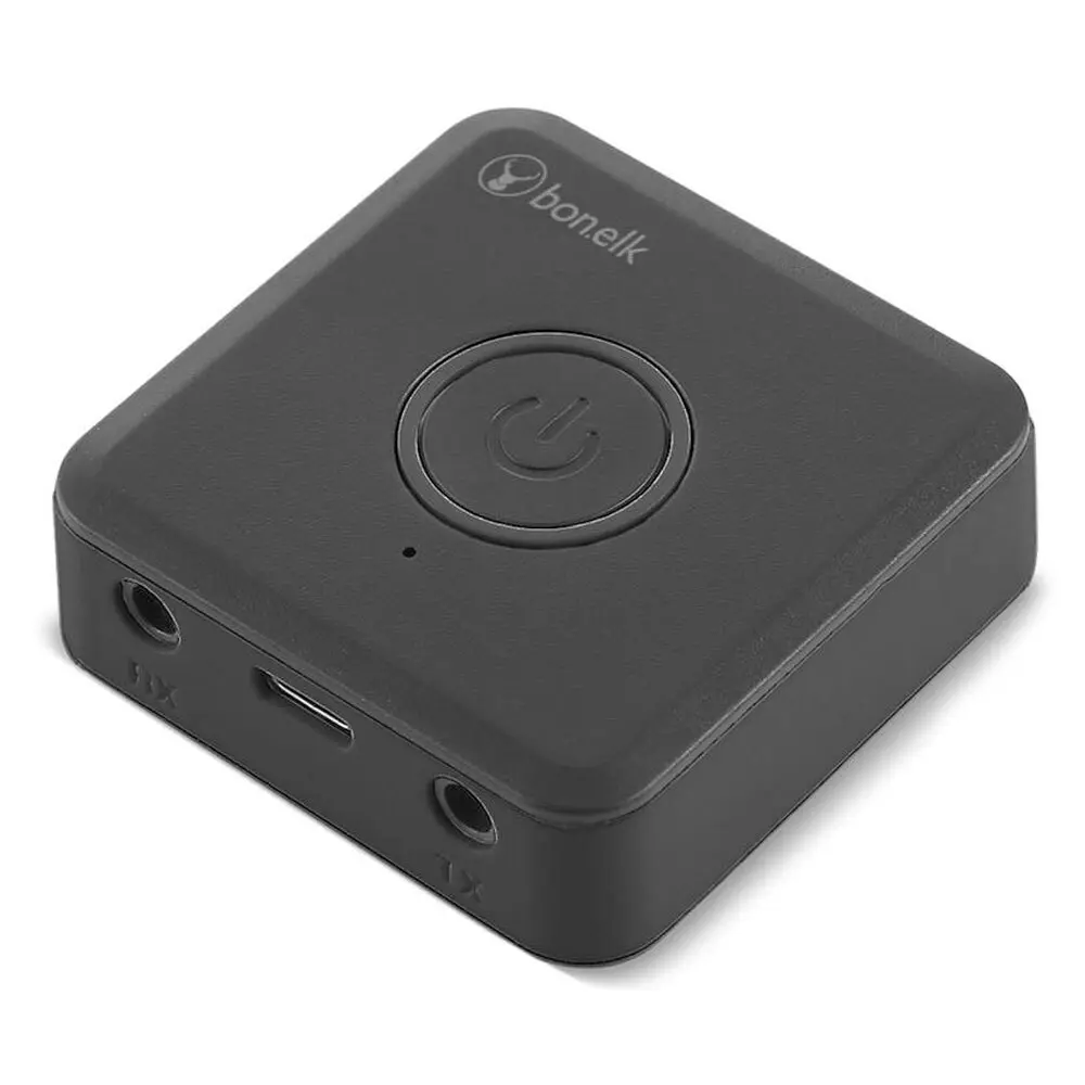 Bonelk Fly 3.5mm Wireless AUX Audio Bluetooth Transmitter for Headphone Black - Electronics