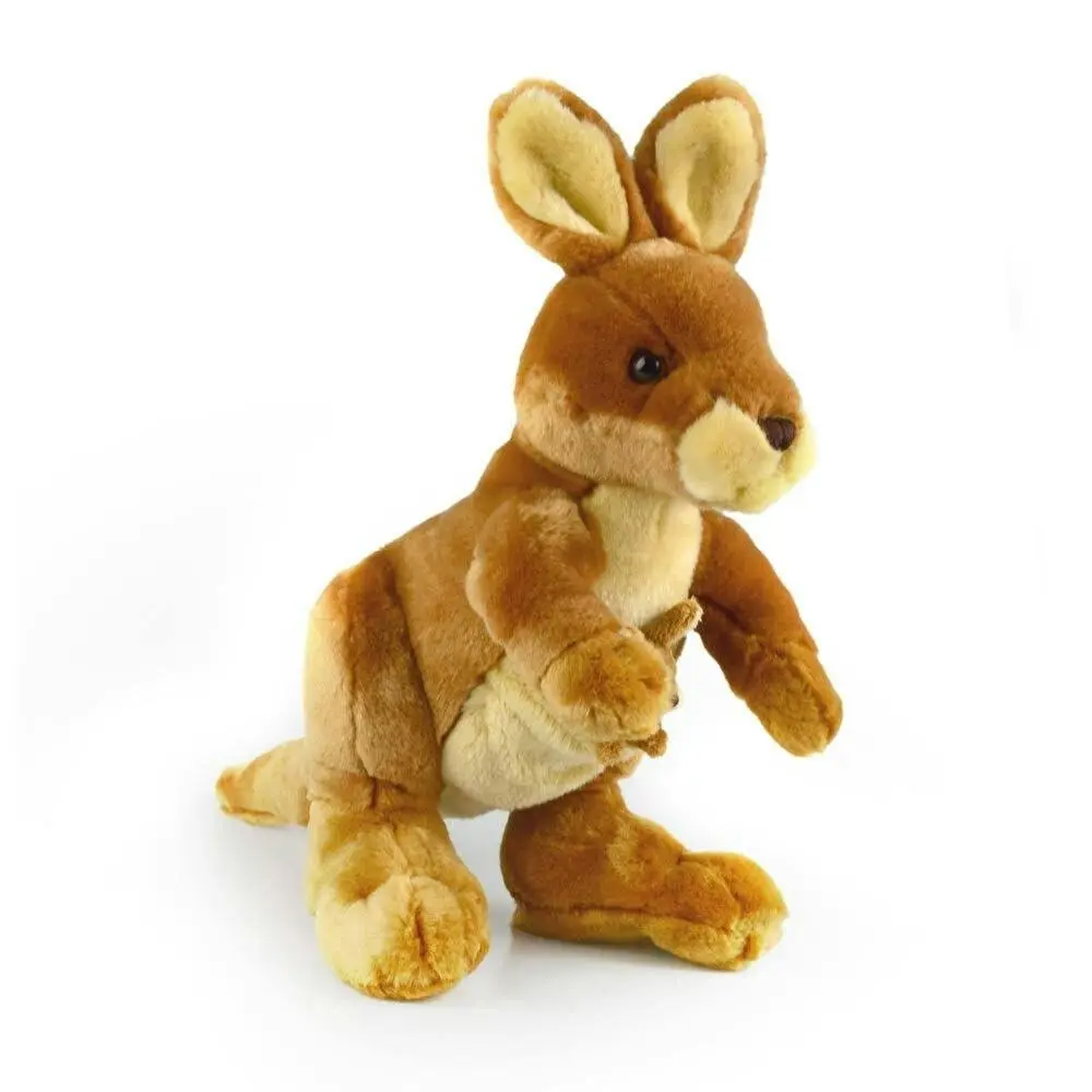 Korimco 27cm Kids/Children Small Kangaroo Jack Plush Soft Animal Stuffed Toy BRN - Toys & Games