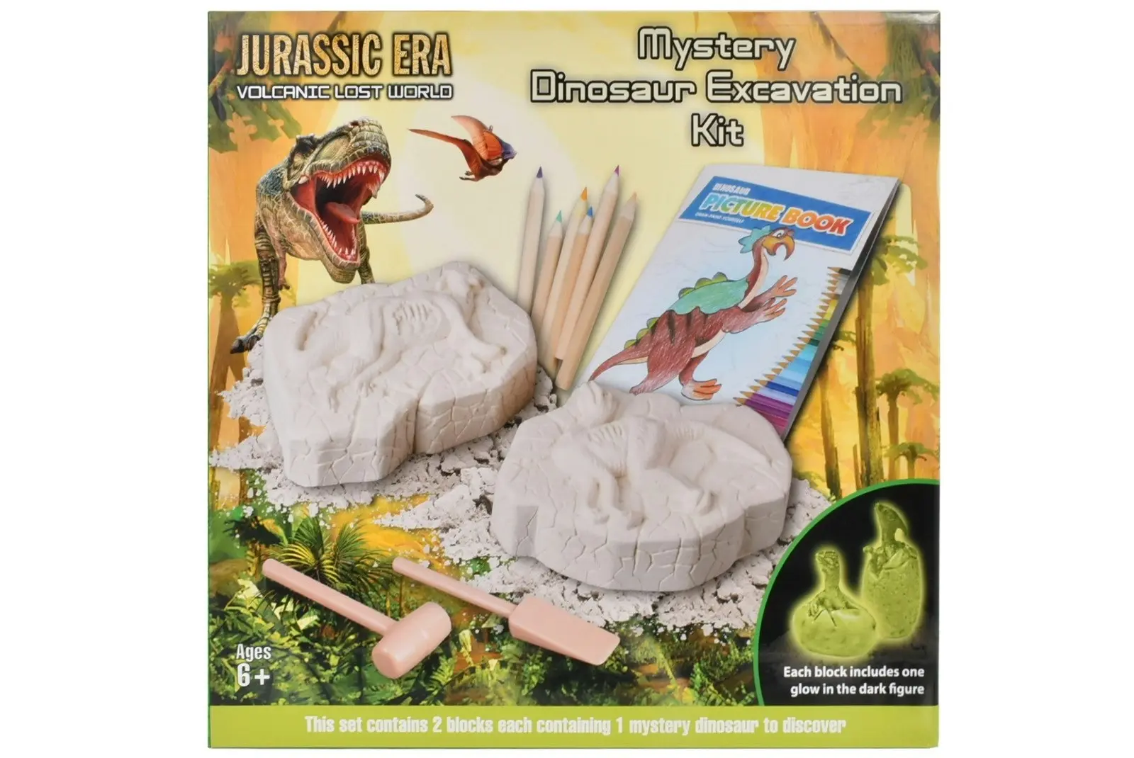 Mystery Dinosaur Excavation Kit - Hobbies