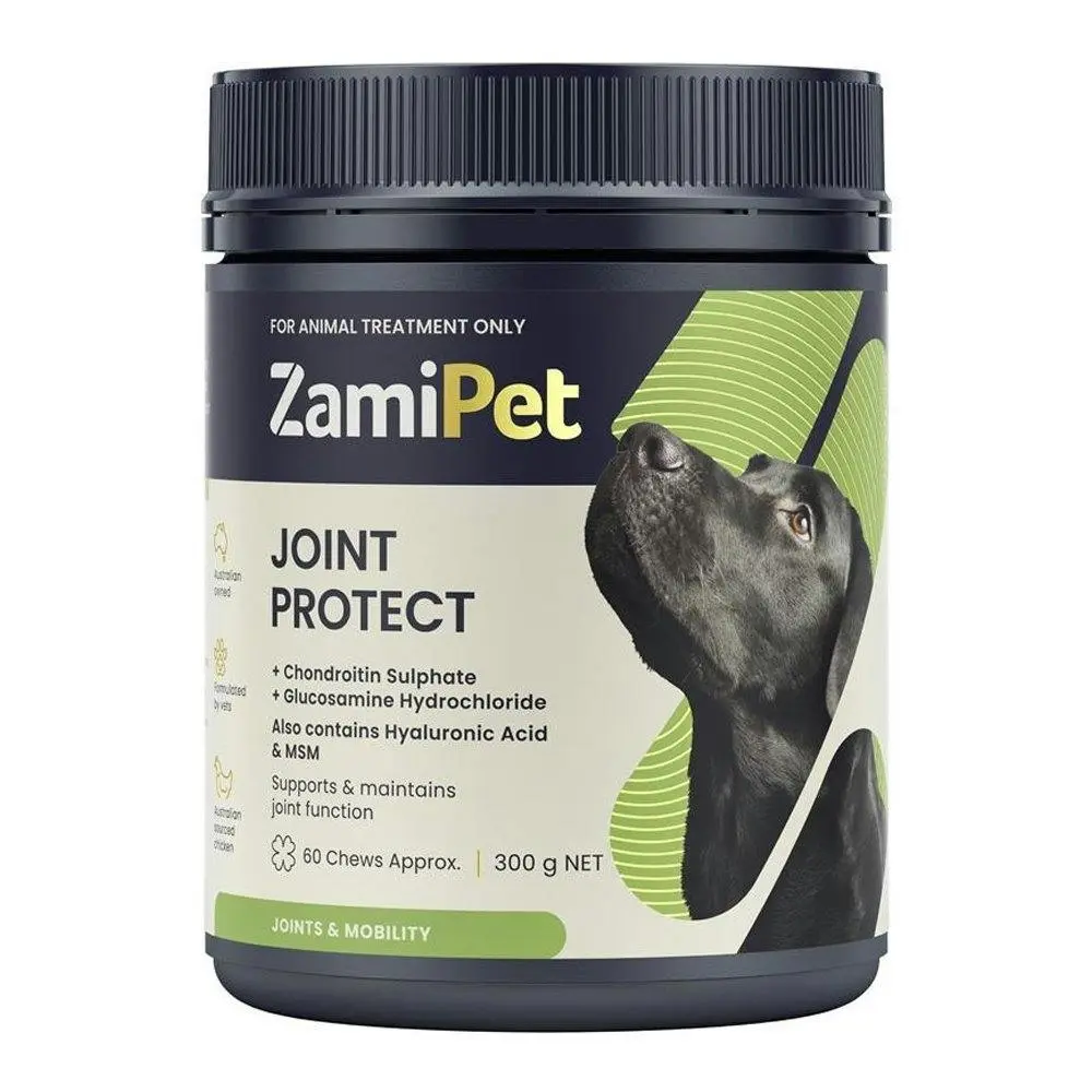 ZAMIPET Joint Protect Chews for Dogs 300 GM 60 Chews - Pets