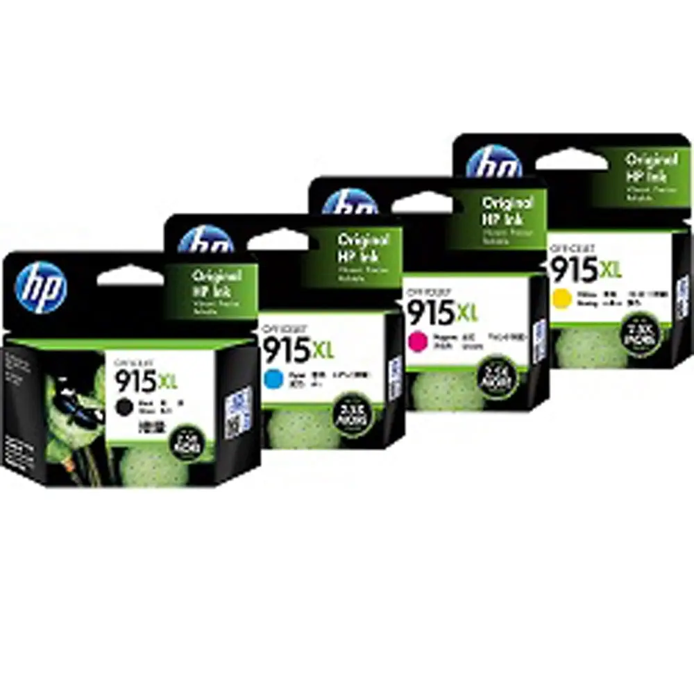 HP 915XL 4 Colours Value Pack Ink Cartridge Toner Officejet - Electronics