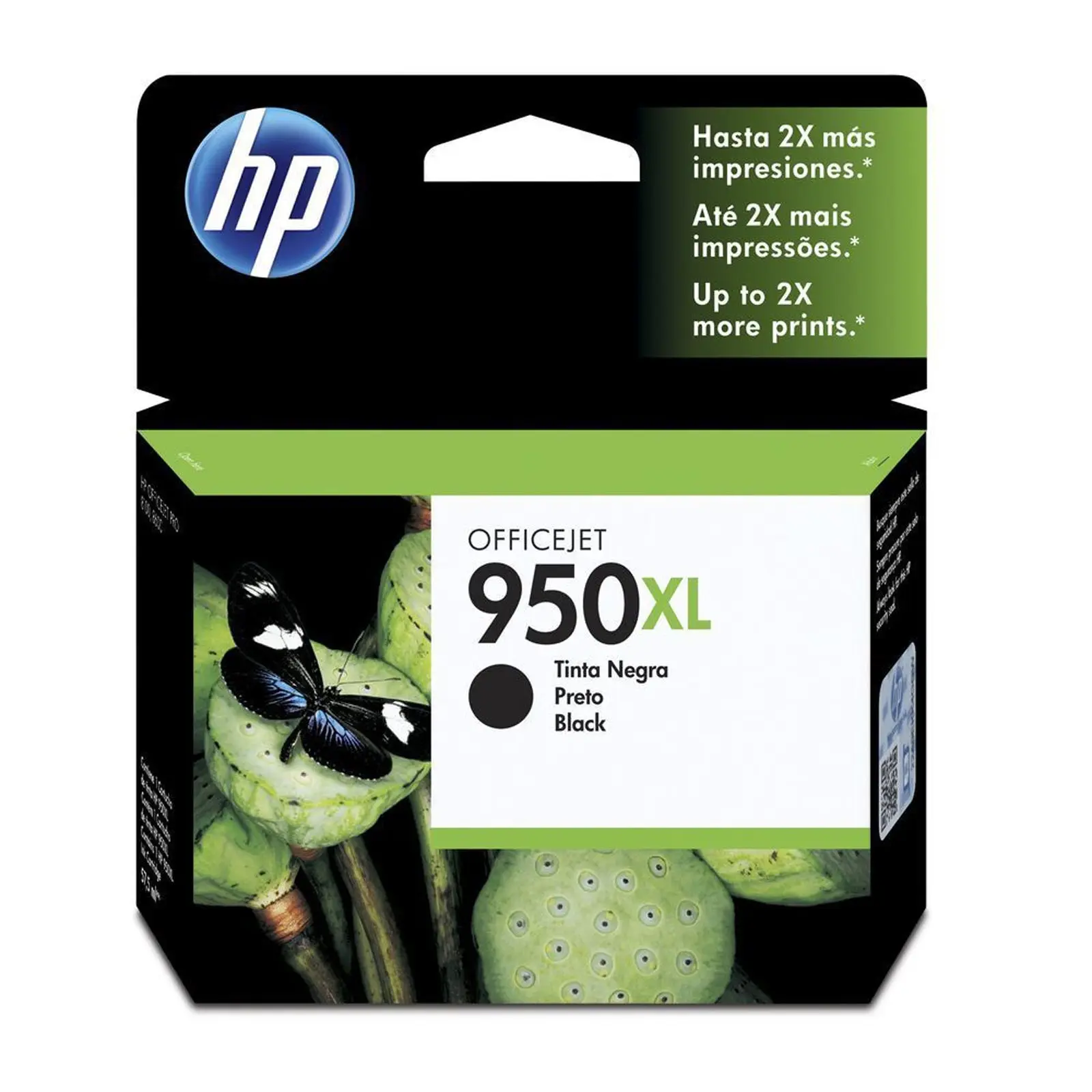 HP 950XL Black Ink Cartridge OFFICEJET Toner CN045AA Genuine Original - Electronics