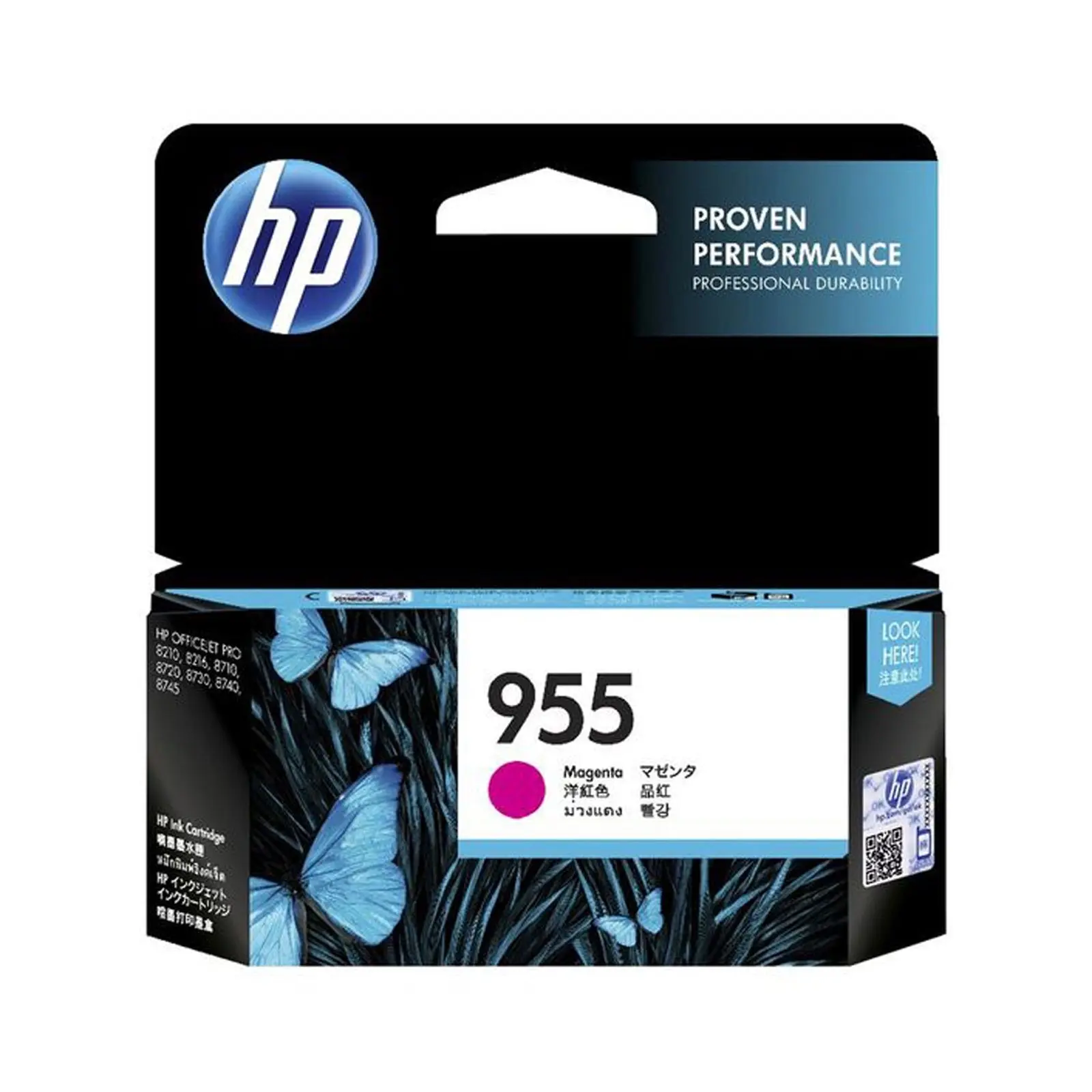 Original HP 955 Magenta Ink Cartridge Toner OfficeJet Pro L0S54AA - Electronics