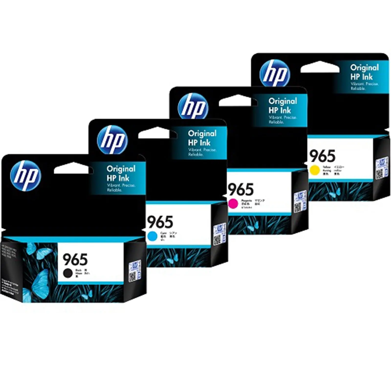 Original HP 965 4 Colours Value Pack Ink Cartridge Toner Officejet Pro - Electronics