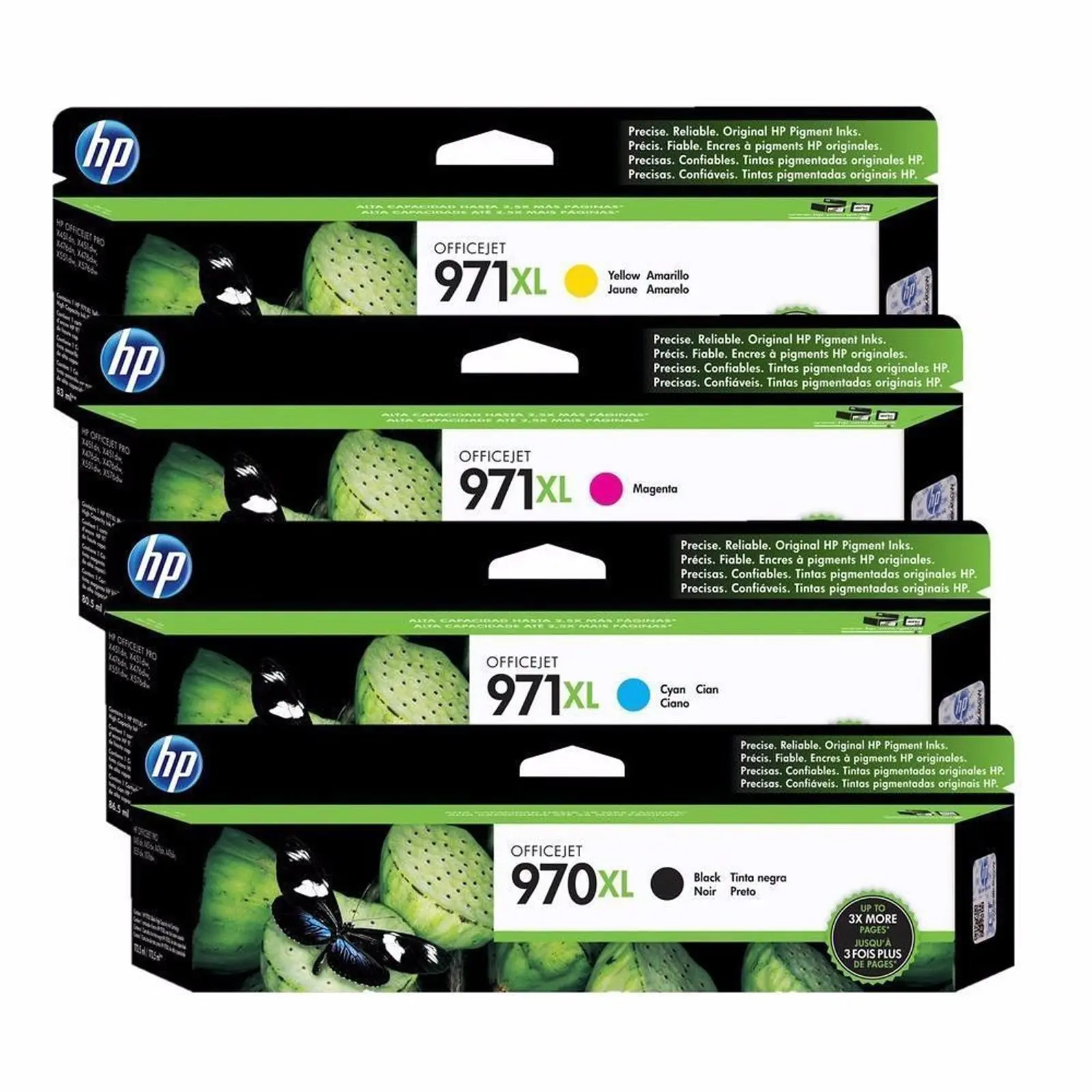 HP 970XL 971XL 4 Colours Value Pack Ink Cartridge Toner - Electronics