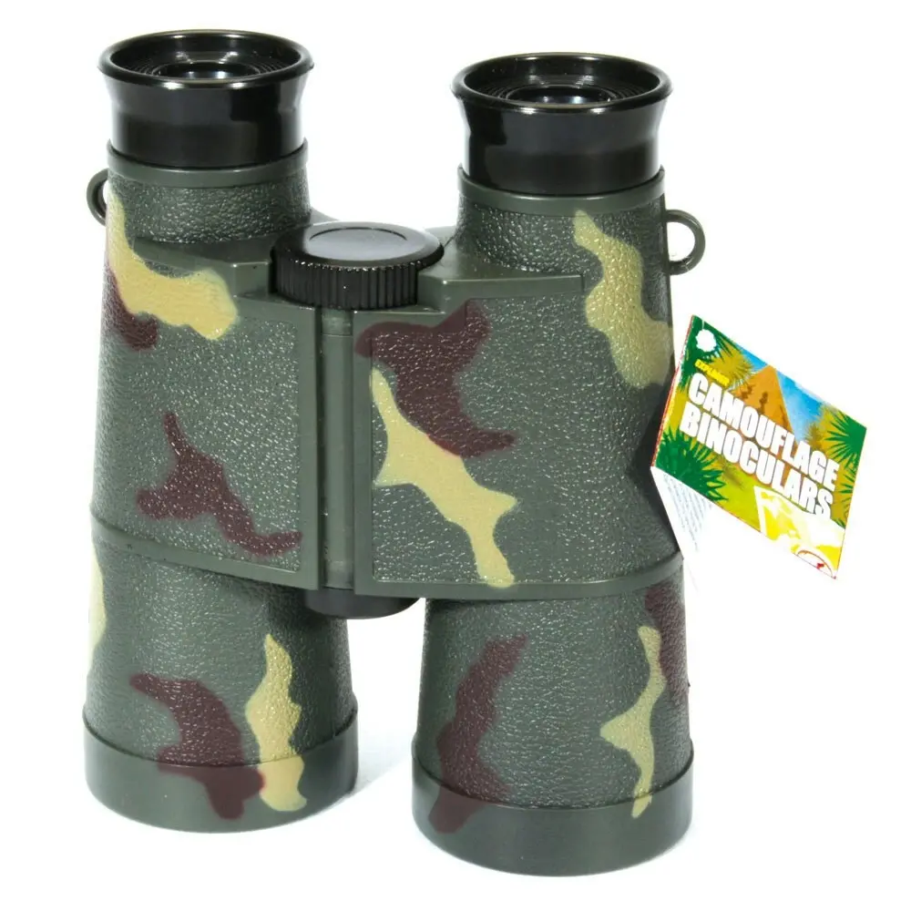 Discovery Explorer Binoculars Telescope Coordinates 13cm Fun Hunting Hiking Toys - Toys & Games