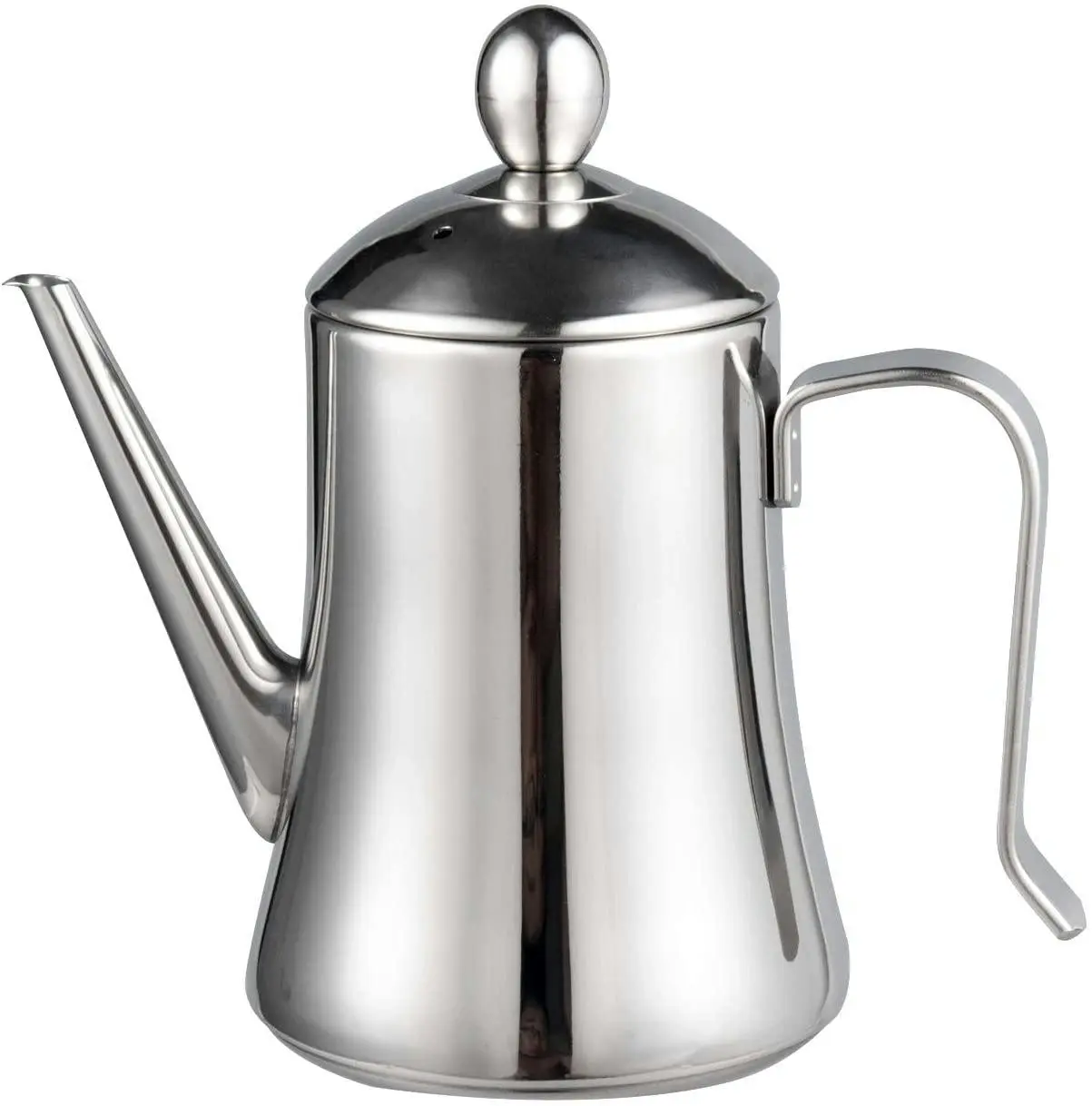1L Olive Oil Dispenser of Stainless Steel with Drip Free Spout - Home & Garden