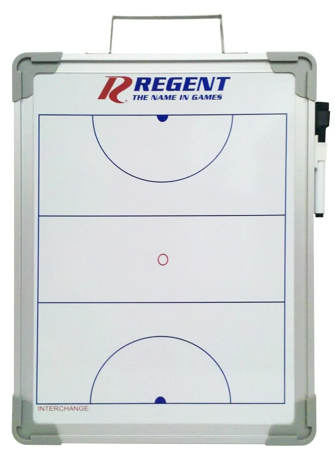 Regent 30x40cm Netball Coaches Board Sports Training Tactics Magnetic Whiteboard - Sports & Outdoor